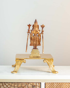 Marvelous 'Tirupati Balaji' Table Top sculpture