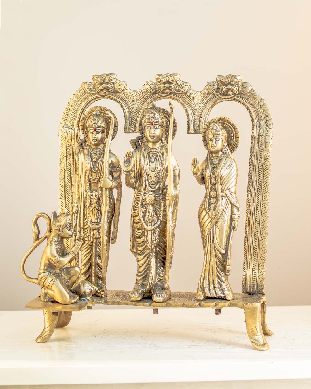 Marvelous 'Ram Darbar' Table Top sculpture