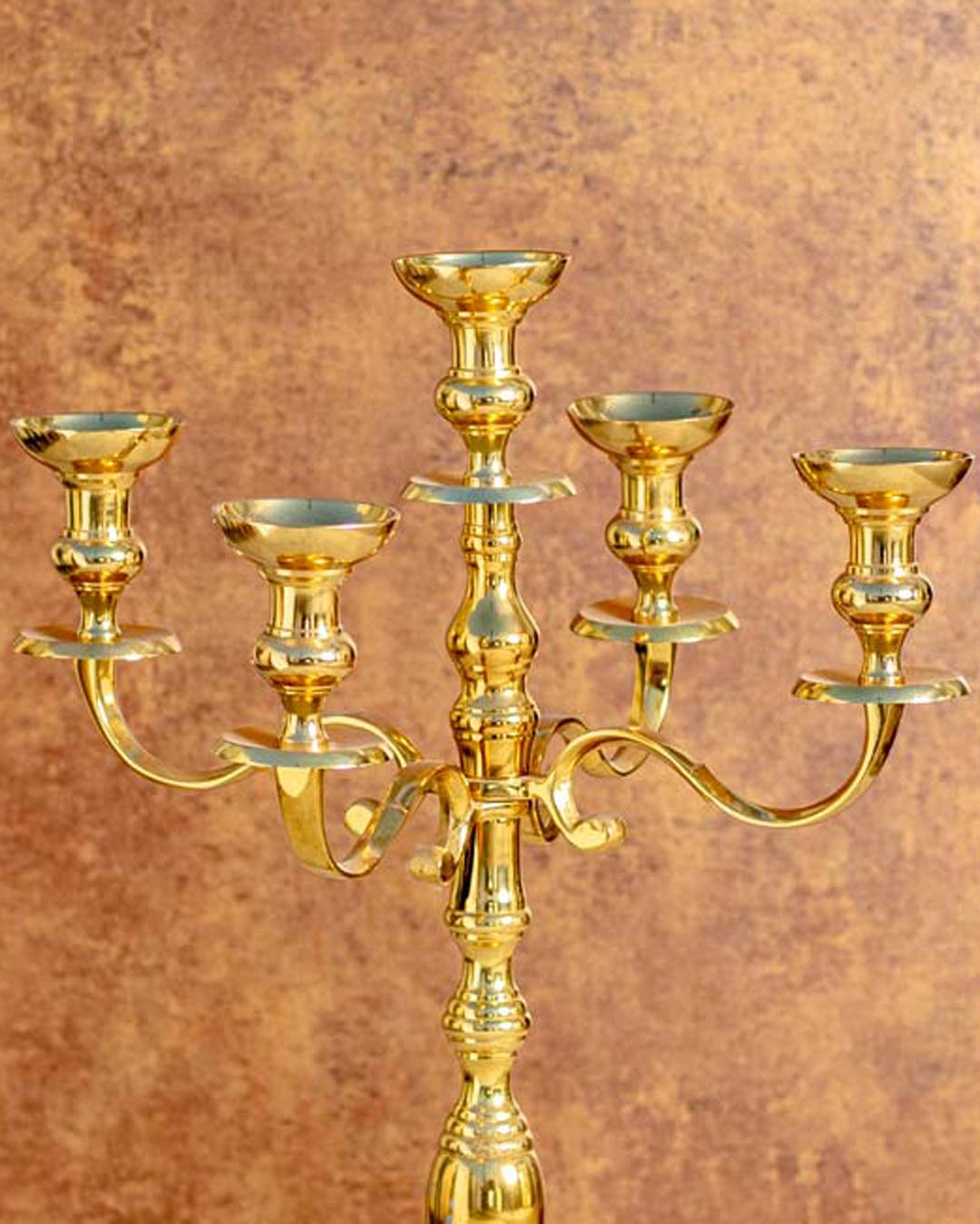Royal Elevated Candle Stand - 5 Arms - 42"