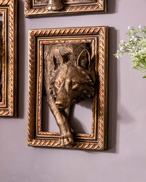 Majestic Wolf 3D Wall Art