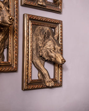 Majestic Wolf 3D Wall Art