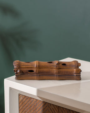 Bamboo Shaped Incense Burner - The Decor Kart