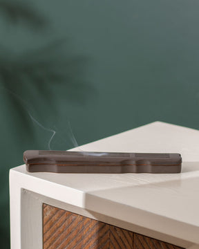 Guqin Shaped Incense Burner - The Decor Kart