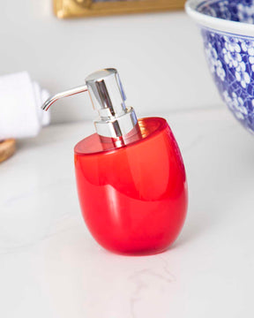 Gentle Glamour Soap Dispenser - Red