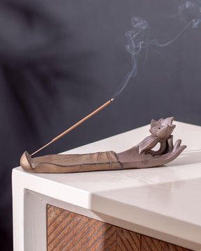 Buddha Hand Incense Stick Holder - The Decor Kart