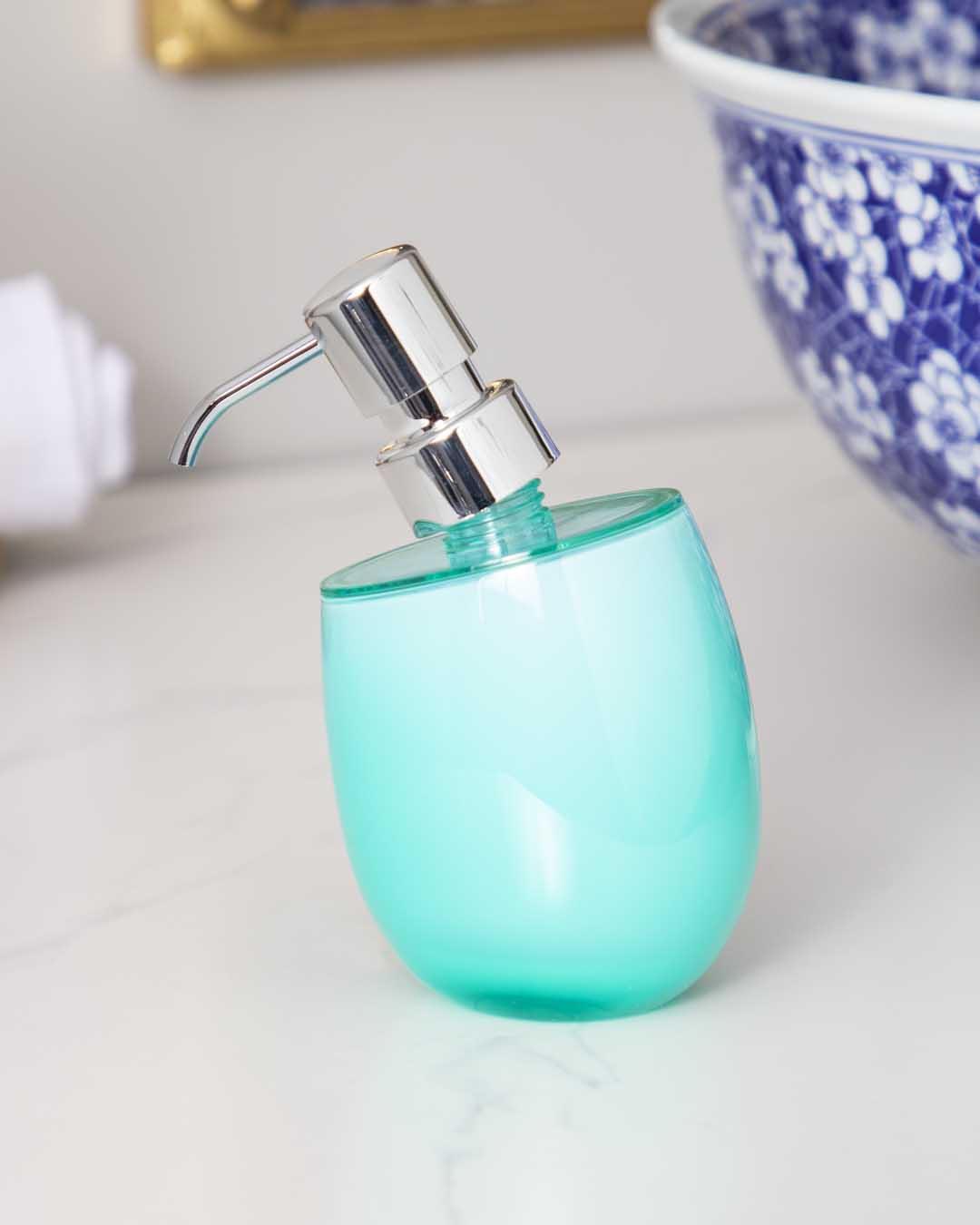 Gentle Glamour Soap Dispenser - Blue
