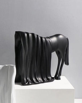 Modern Abstract Animal Sculpture - Black - The Decor Kart