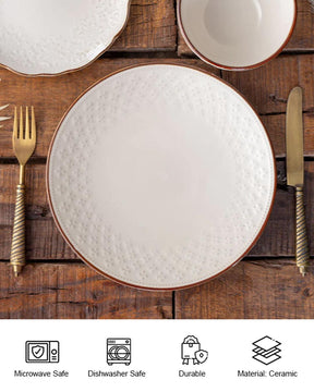 Elama Dinner Plate - The Decor Kart