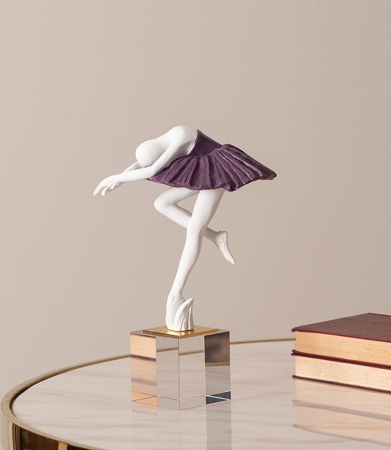 Graceful Ballerina Figurine - The Decor Kart