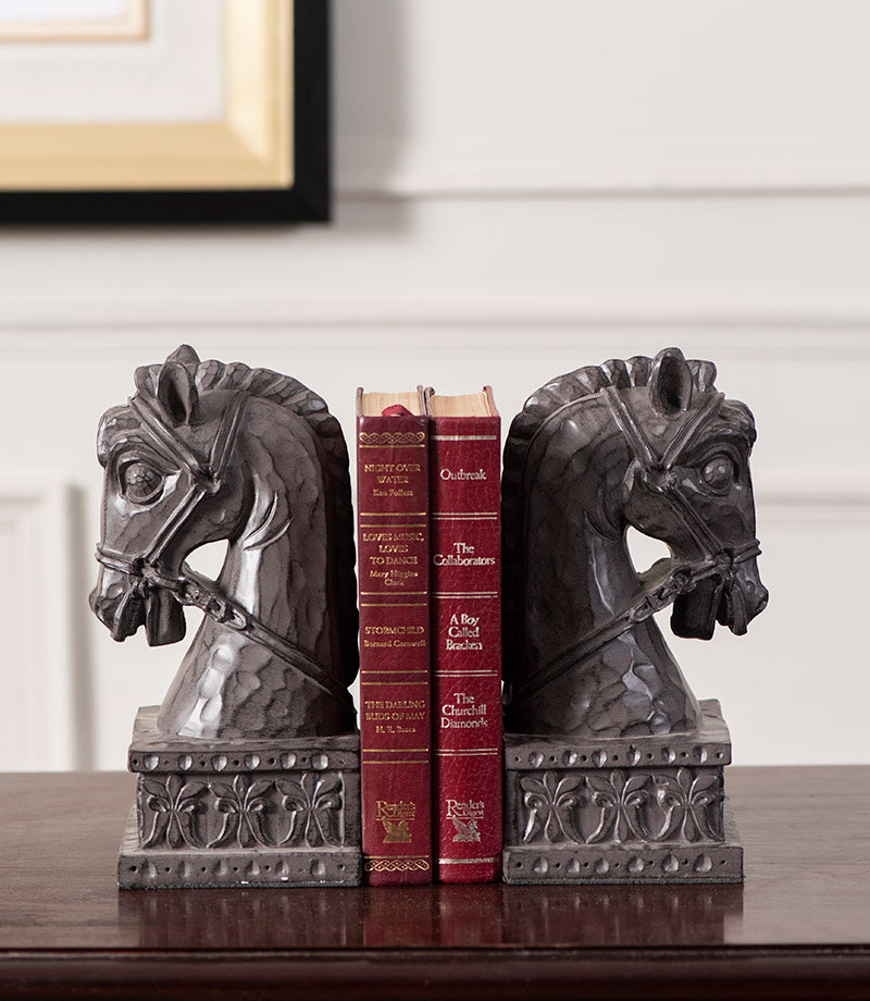 Majestic Horse Bookend Set - The Decor Kart