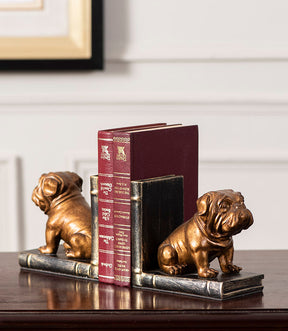 Adorable Dog Bookend Set - The Decor Kart