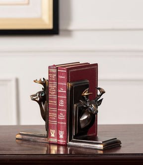 'Majestic Reindeer' Bookend Set - The Decor Kart