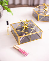 Exquisite Deer Pot Lid Jewellery Box - Small - The Decor Kart