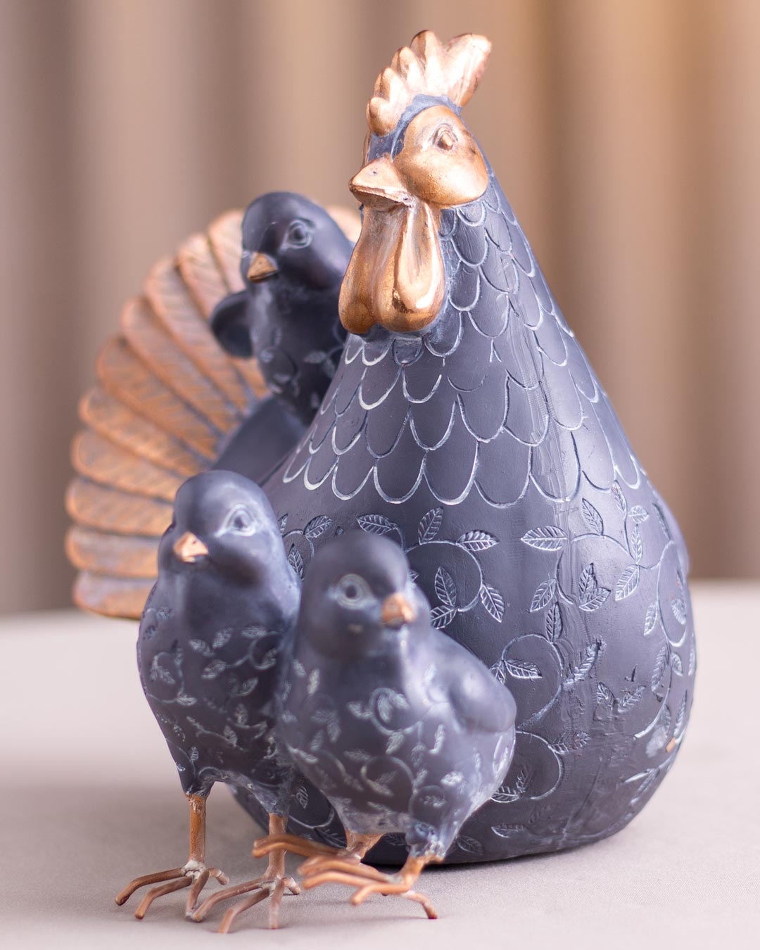 Impeccable Artistic Rooster Figurine - The Decor Kart