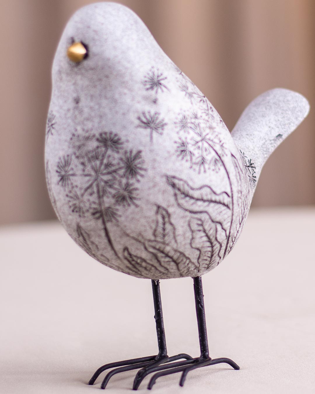 Folk Art Bird Figurine - Large - The Decor Kart