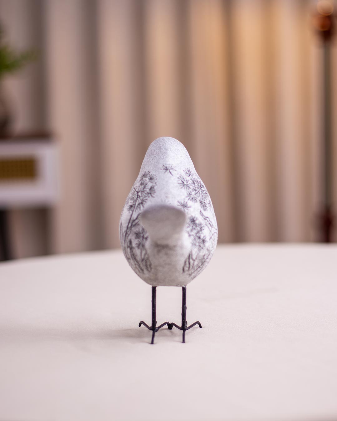 Folk Art Bird Figurine - Small - The Decor Kart