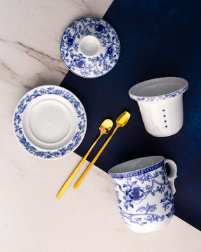 Chinoiserie Infuser Tea Mug - The Decor Kart