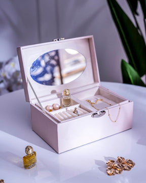 Jewellery Box With Mirror - The Decor Kart