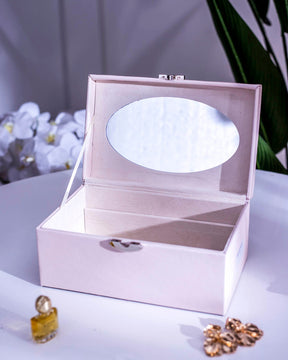 Jewellery Box With Mirror - The Decor Kart