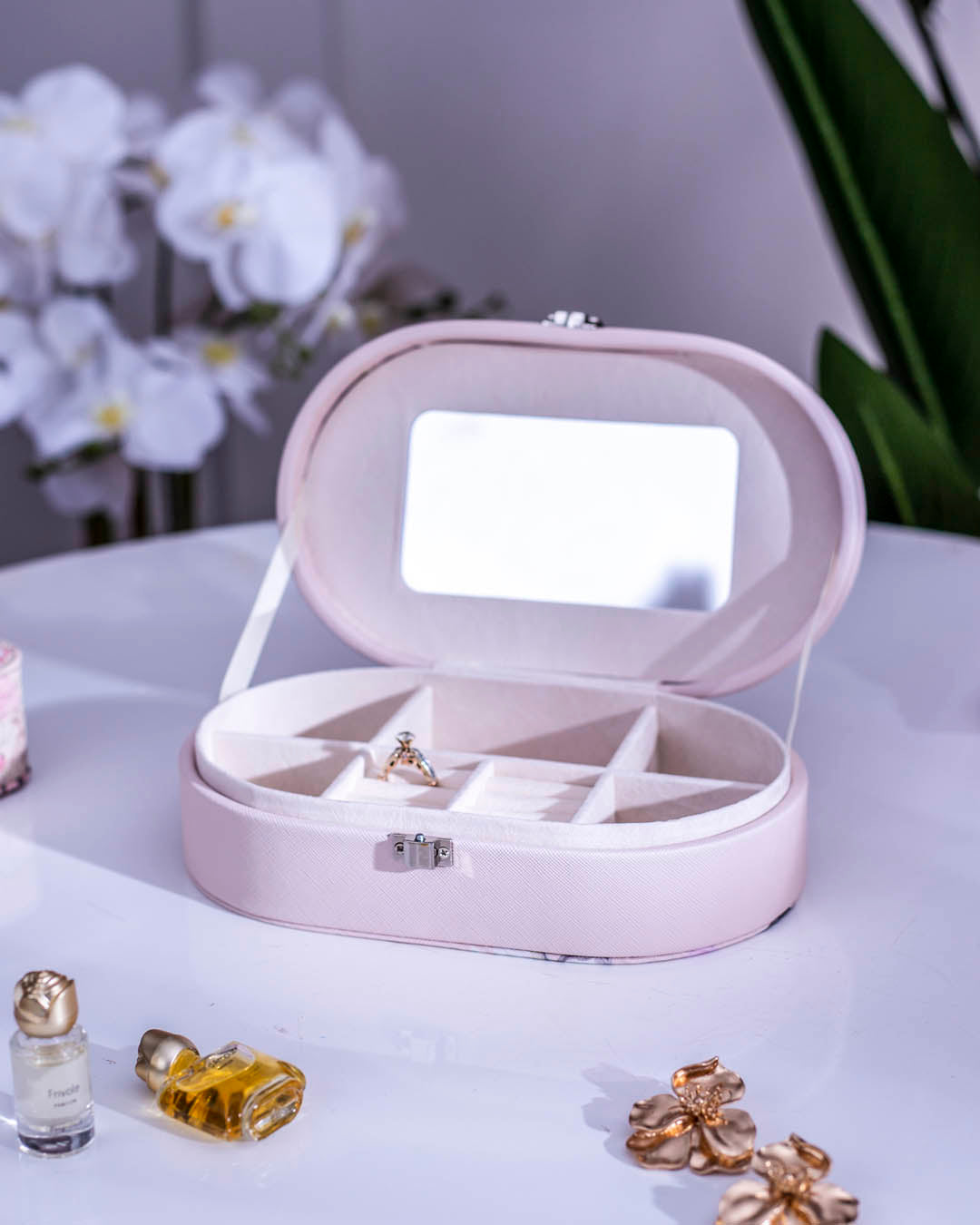 Flowers Jewellery Box - The Decor Kart