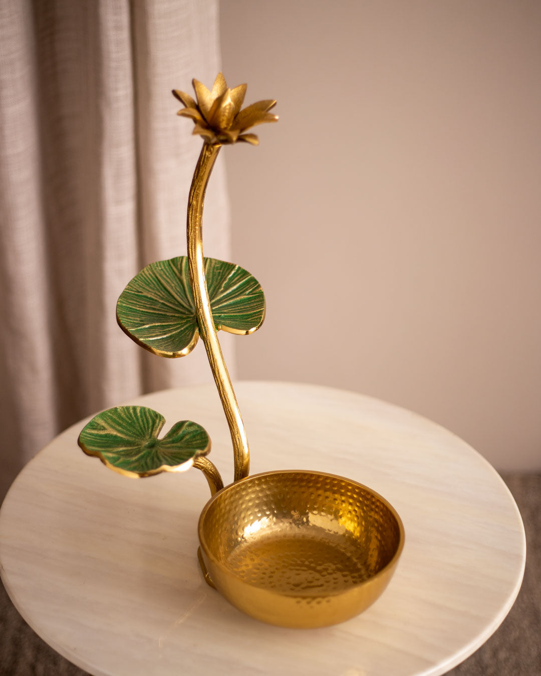 Lotus Decorative Bowl - The Decor Kart