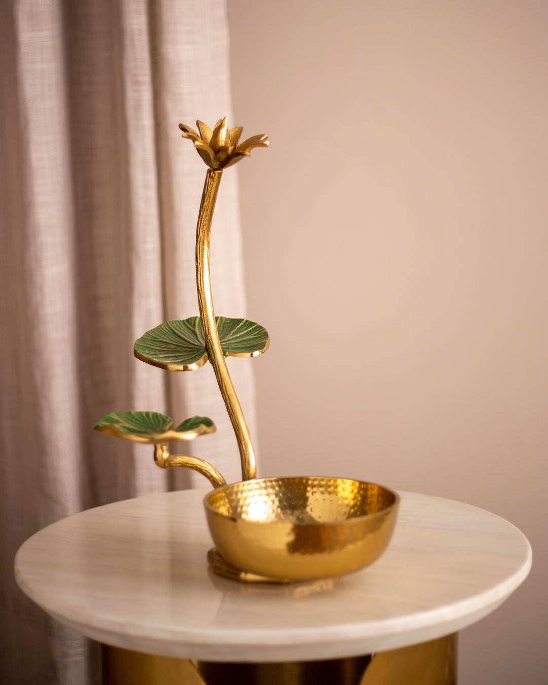 Lotus Decorative Bowl - The Decor Kart