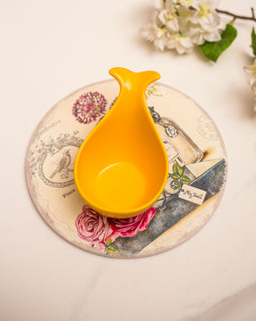 Monochrome Dip Bowl - Yellow - The Decor Kart