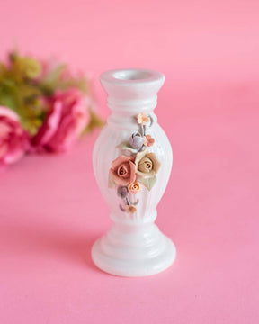 Carnation Candle Holder - The Decor Kart