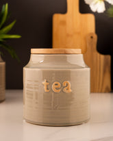 Tea Ceramic Canister - The Decor Kart