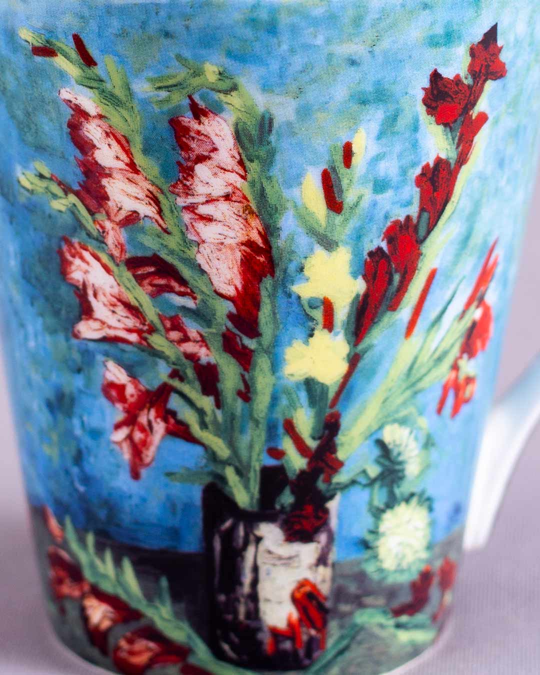 'Gladiolus' Vincent Van Gogh Painting Coffee Mug - The Decor Kart