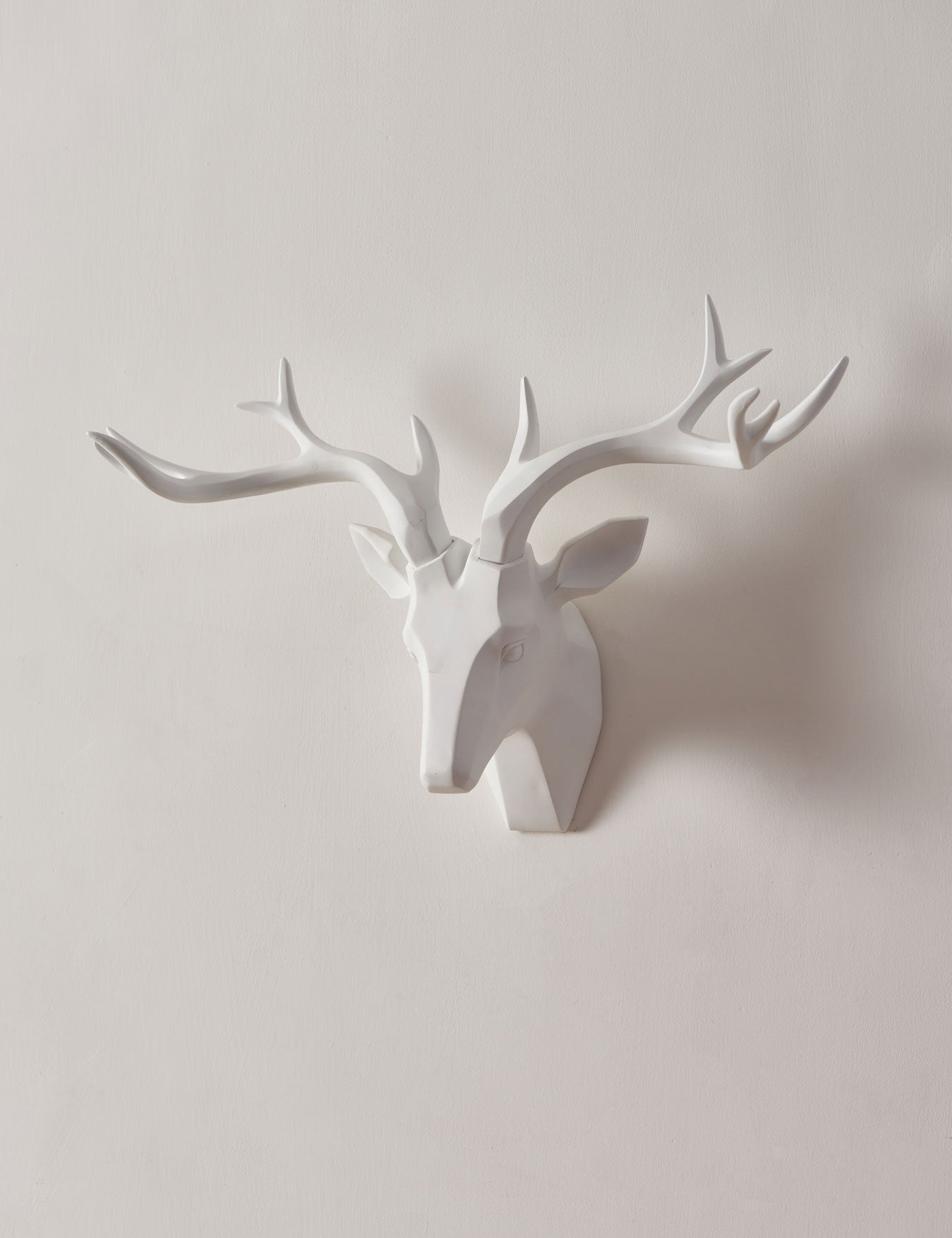 Monochrome Wall Mounted Stag - The Decor Kart