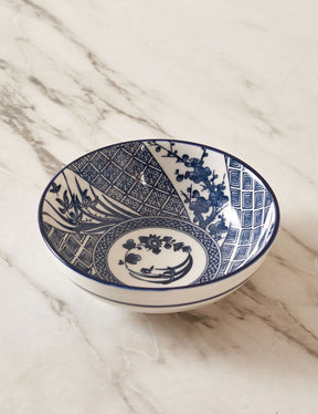 Palace Garden Low Bowls - Set of 6 - The Decor Kart