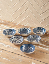 Palace Garden Low Bowls - Set of 6 - The Decor Kart