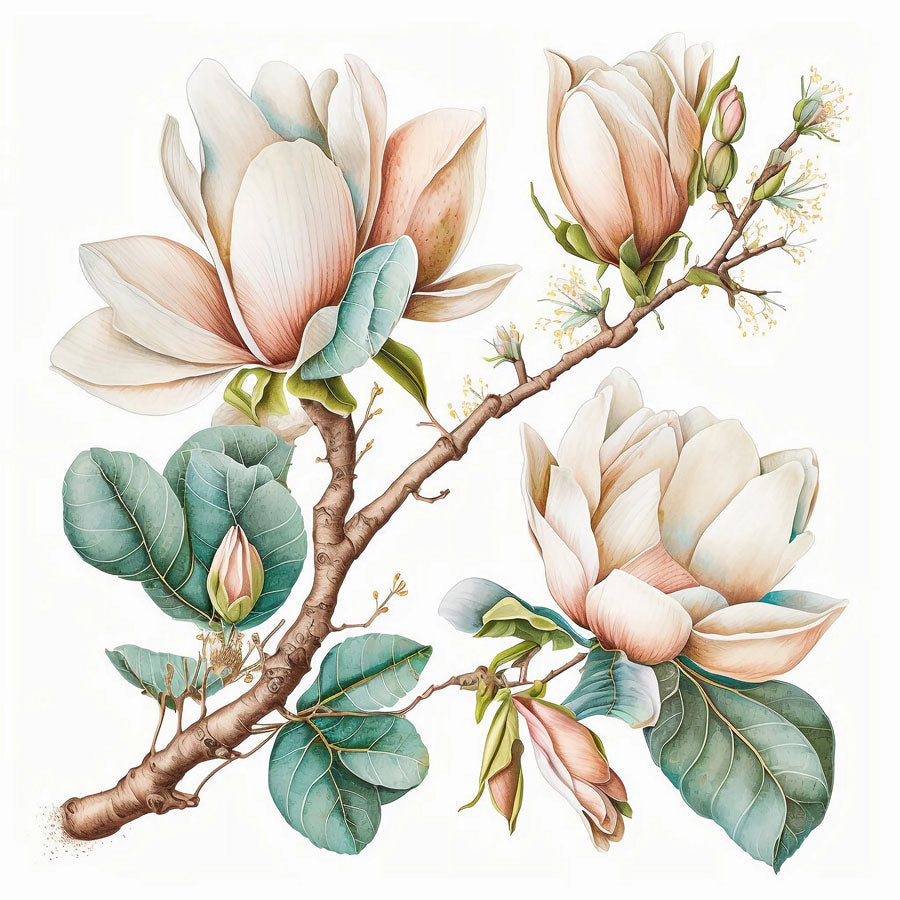 Oriental Magnolia Flower