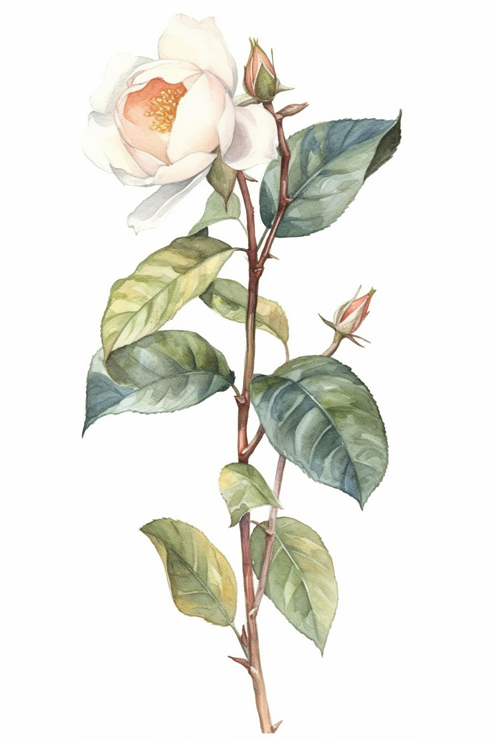 Japanese camellia Plant